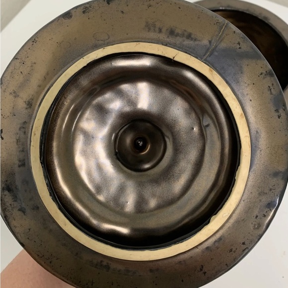 McCoy 1960's Vintage Teapot Cookie Jar w/ Lid - Picture 4 of 8